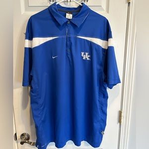 University of Kentucky Wildcats Dri-Fit Polo Size XL